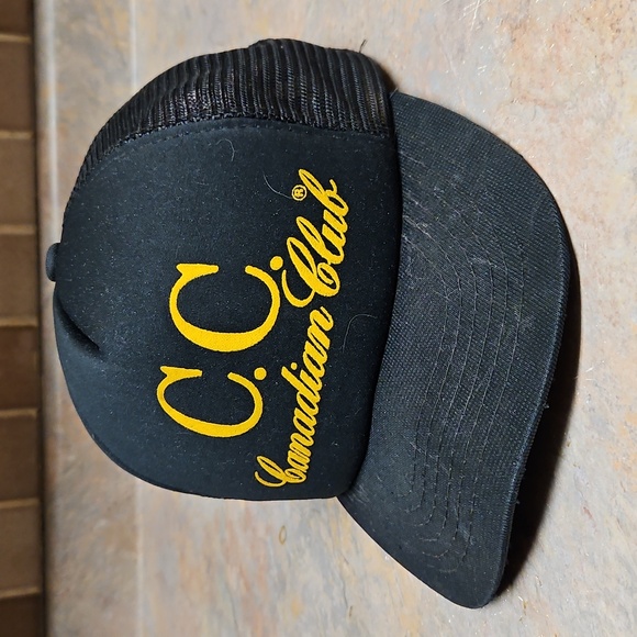 Other - Black and Gold Trucker Hat